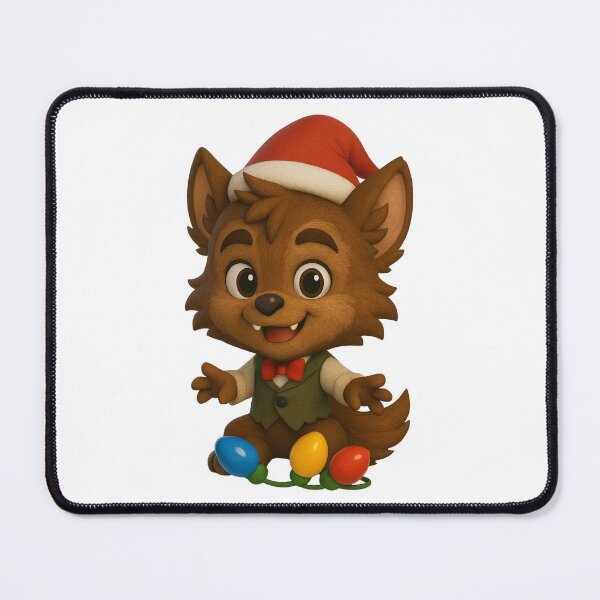 Item preview, Christmas Werewolf Boy designed and sold by Sillytoe.