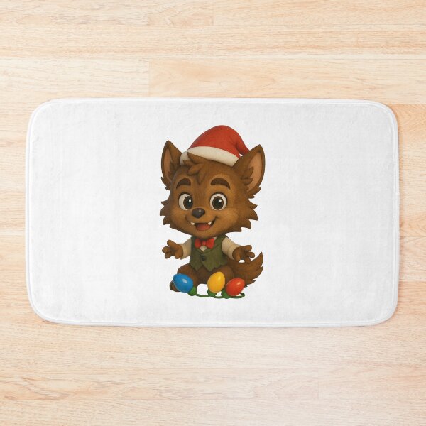 Item preview, Christmas Werewolf Boy designed and sold by Sillytoe.
