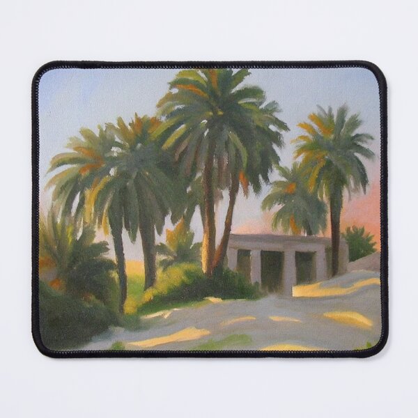 Item preview, Lost Desert Oasis Ancient Ruins Art designed and sold by damipstore.