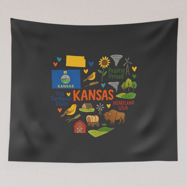 Item preview, Kansas Prairie Proud designed and sold by FAFOart.