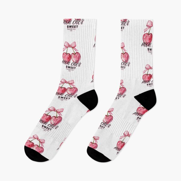 Item preview, Cute Cherries Pink Bow designed and sold by Dreambigdigital.