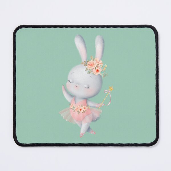 Item preview, Whimsical Ballet Bunny Princess designed and sold by CookieandShadow.