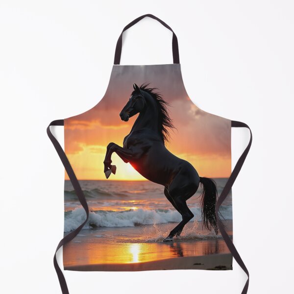 Item preview, Black horse in sunset designed and sold by laurakerr.