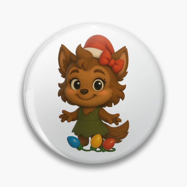 Item preview, Christmas Werewolf Girl designed and sold by Sillytoe.