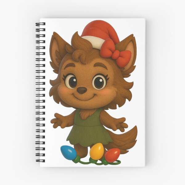 Item preview, Christmas Werewolf Girl designed and sold by Sillytoe.