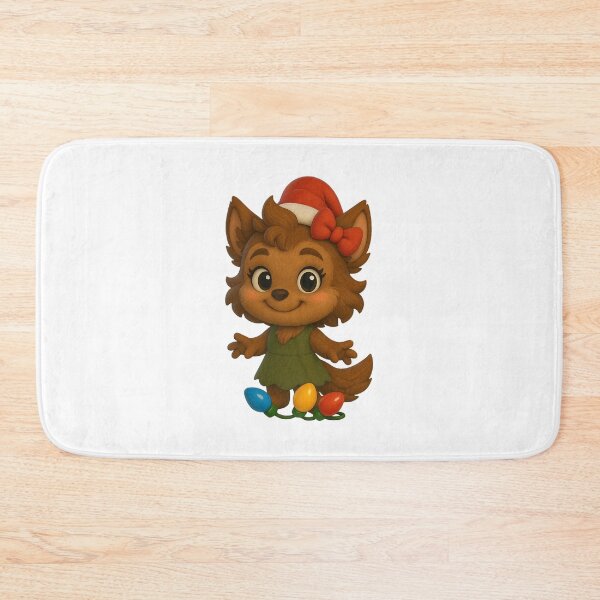 Item preview, Christmas Werewolf Girl designed and sold by Sillytoe.