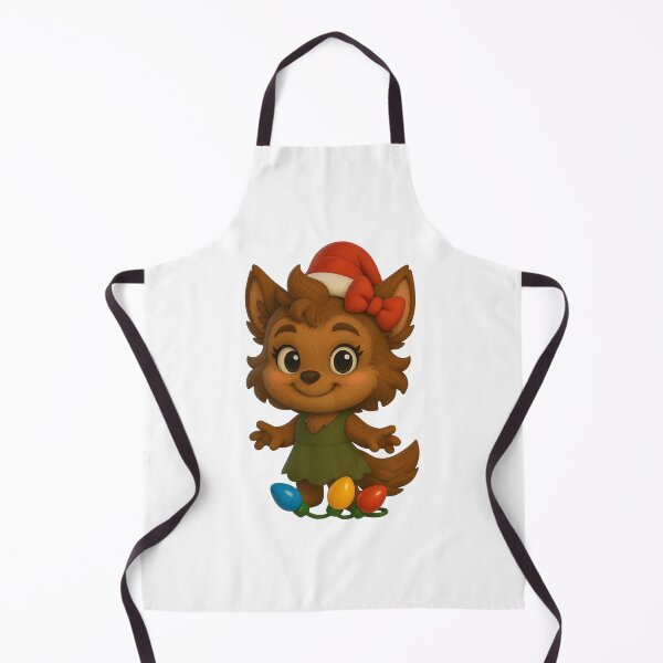 Item preview, Christmas Werewolf Girl designed and sold by Sillytoe.