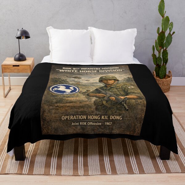 Item preview, Korea  - 9th Division - White Horse Division - Korea in Vietnam designed and sold by Military Insignia Products.