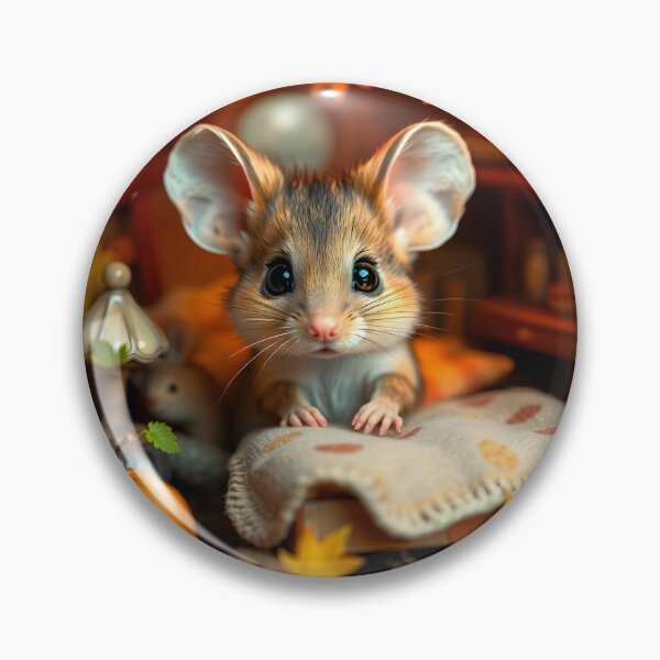 Item preview, Happiness is a Cozy Mouse Hole Pet Mouse designed and sold by Sachie's Studio.