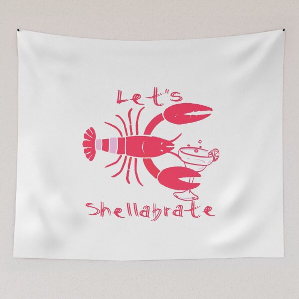 Item preview, Cute Lobster and Margarita  designed and sold by Dreambigdigital.