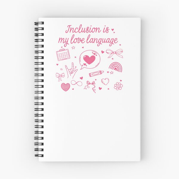 Item preview, Inclusion Is My Love Language designed and sold by krystalRomanart.