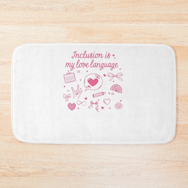 Item preview, Inclusion Is My Love Language designed and sold by krystalRomanart.