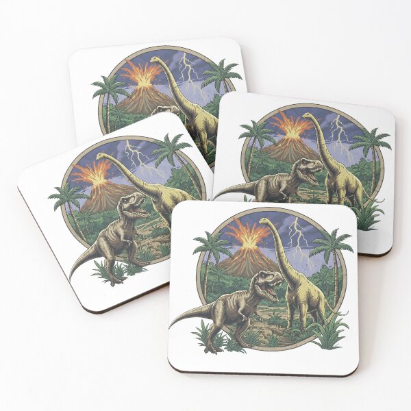Item preview, Vintage Jurassic Dinosaur 90s Graphic, Retro T-Rex & Triceratops, 90s Prehistoric Graphic, Nostalgia Nature Gift designed and sold by DesignDenDo ⭐⭐⭐⭐⭐.