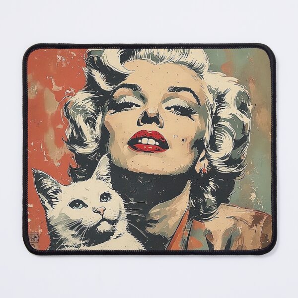 Item preview, Beautiful girl with a cat. designed and sold by Natalia-Vlad.