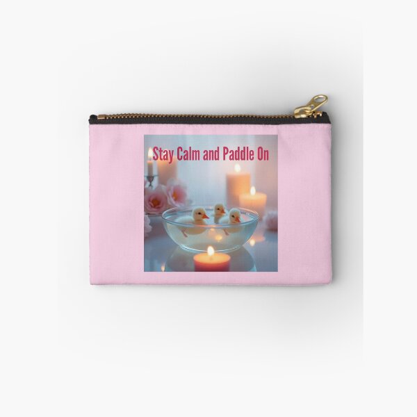 Item preview, Stay Calm and Paddle On Ducklings designed and sold by Sachie's Studio.