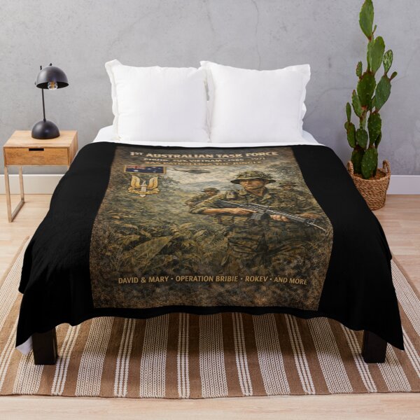 Item preview, SAS patrolling the jungle in Vietnam designed and sold by Military Insignia Products.