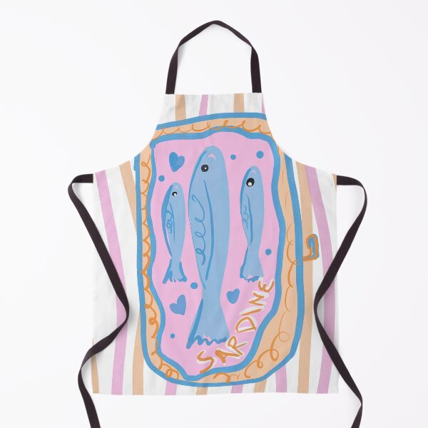 Item preview, Cute Pink Sardines Art designed and sold by Dreambigdigital.