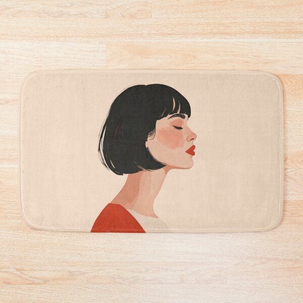 Item preview, Aria – Minimal Side Portrait designed and sold by yara.lahdo.
