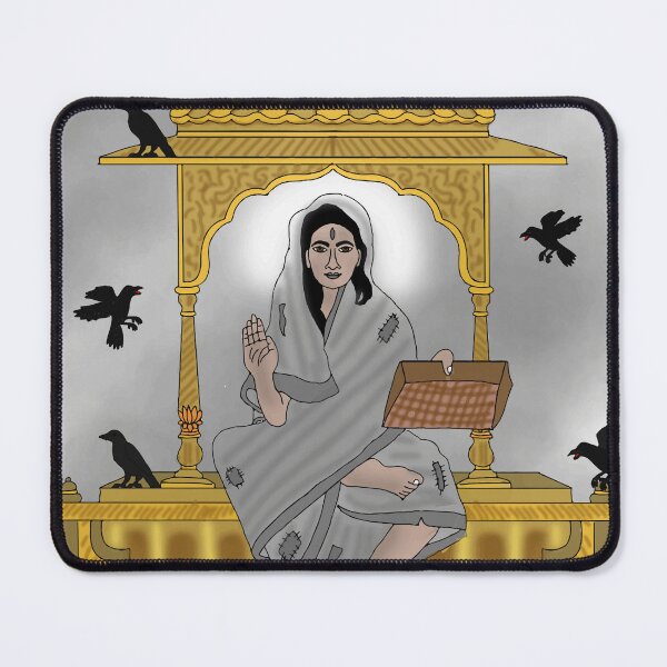 Item preview, Goddess Dhumavati Mystical Design – Hindu Tantric Art Illustration designed and sold by Harshit_Digital_Arts.