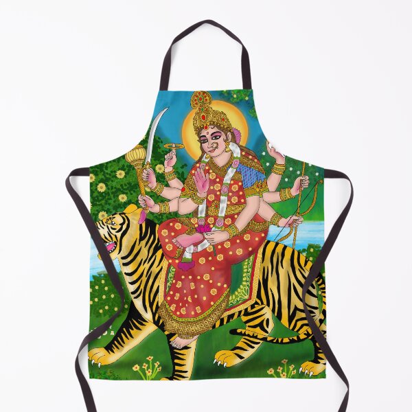 Item preview, Goddess Durga Divine Design – Powerful Hindu Goddess Art designed and sold by Harshit_Digital_Arts.