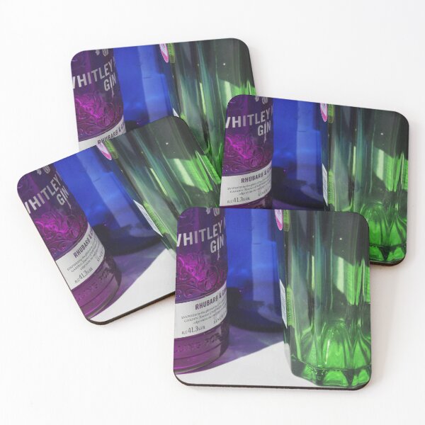 Item preview, Bottom of coloured glass bottles  designed and sold by lilyrosejessicaarts.