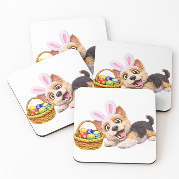 Item preview, Easter Yorkshire Terrier designed and sold by Sillytoe.