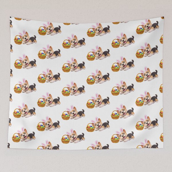 Item preview, Easter Yorkshire Terrier designed and sold by Sillytoe.