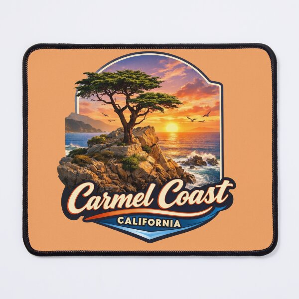 Item preview, Carmel Lone Cypress, California designed and sold by Myra365Art.