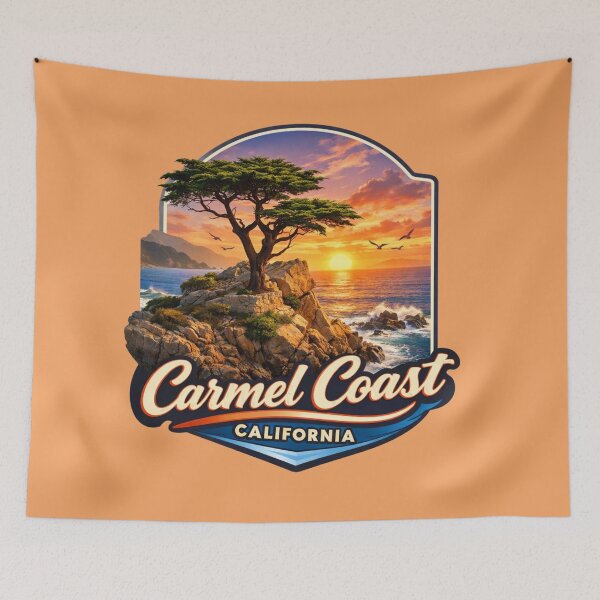 Item preview, Carmel Lone Cypress, California designed and sold by Myra365Art.