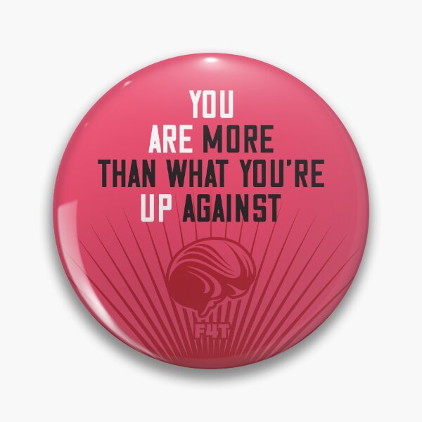 Item preview, Copy of You Are More Than What You're Up Against (white frame) designed and sold by FUD-4-THOT.