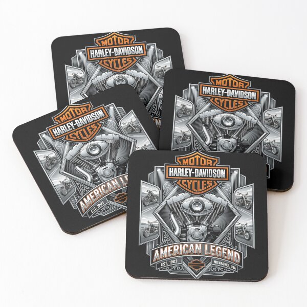 Item preview, Harley Davidson Powerful Biker Graphic Illustration designed and sold by enzoade.