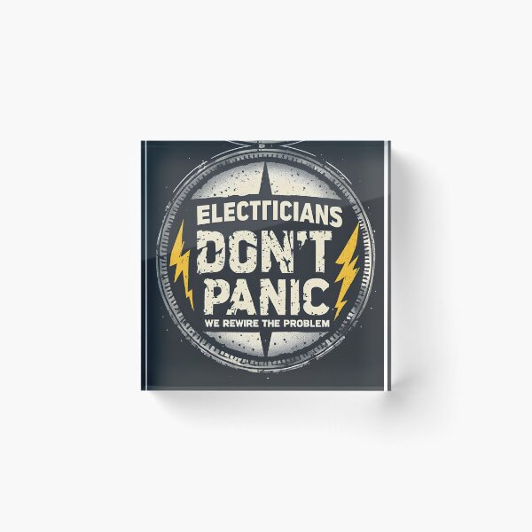 Item preview, Electricians Dont Panic We Rewire The Problem designed and sold by owi-art.