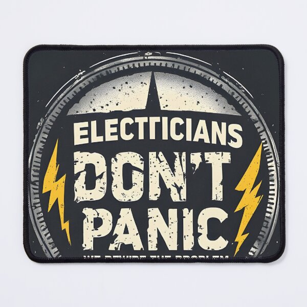 Item preview, Electricians Dont Panic We Rewire The Problem designed and sold by owi-art.