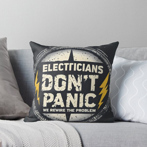 Item preview, Electricians Dont Panic We Rewire The Problem designed and sold by owi-art.