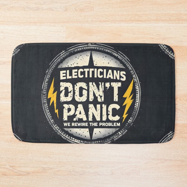 Item preview, Electricians Dont Panic We Rewire The Problem designed and sold by owi-art.