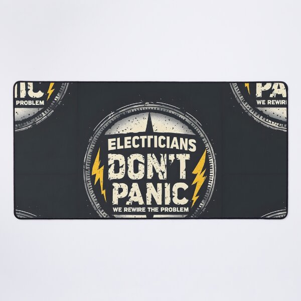 Item preview, Electricians Dont Panic We Rewire The Problem designed and sold by owi-art.