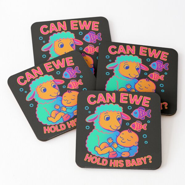 Item preview, Can Ewe Hold His Baby designed and sold by Pop Goes The Word.