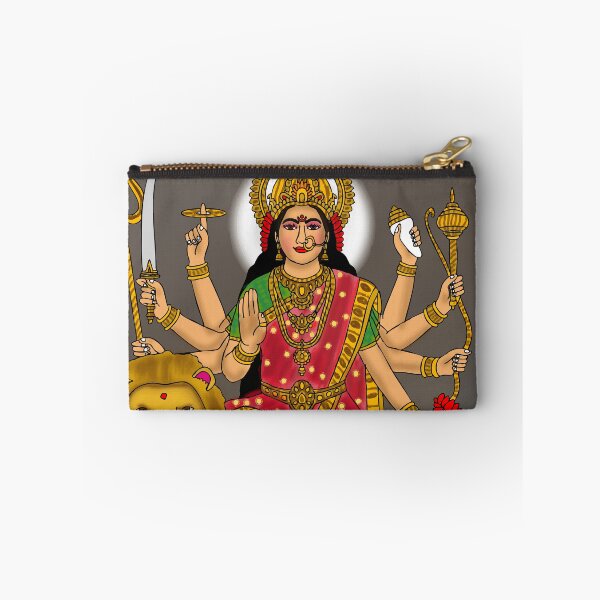 Item preview, Durga Maa Artistic Design – Hindu Spiritual Goddess Illustration designed and sold by Harshit_Digital_Arts.