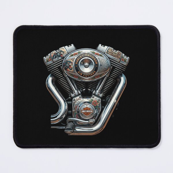 Item preview, Harley Davidson Custom Rider Skull Illustration designed and sold by enzoade.