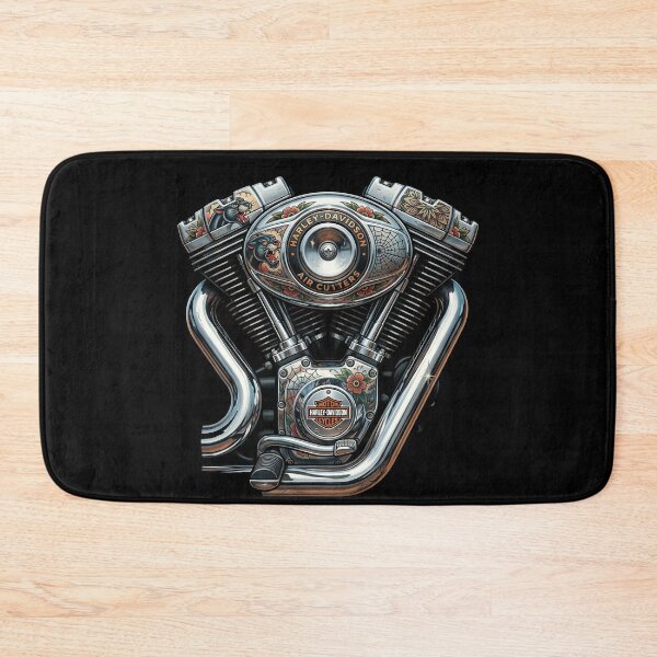 Item preview, Harley Davidson Custom Rider Skull Illustration designed and sold by enzoade.