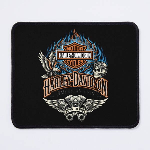 Item preview, Harley Davidson Retro American Motorcycle Graphic designed and sold by enzoade.