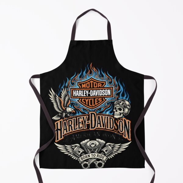 Item preview, Harley Davidson Retro American Motorcycle Graphic designed and sold by enzoade.