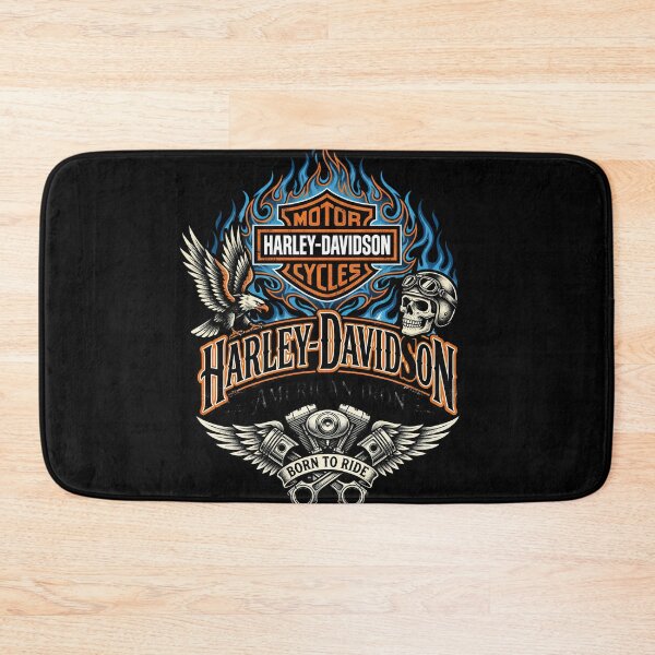 Item preview, Harley Davidson Retro American Motorcycle Graphic designed and sold by enzoade.