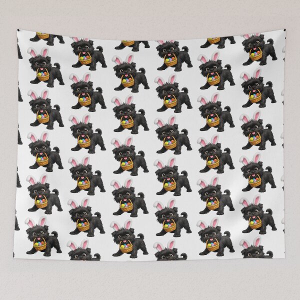 Item preview, Easter Affenpinscher designed and sold by Sillytoe.