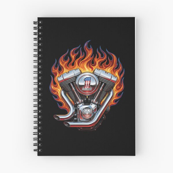 Item preview, Harley Davidson Eagle and Engine Graphic Design designed and sold by enzoade.
