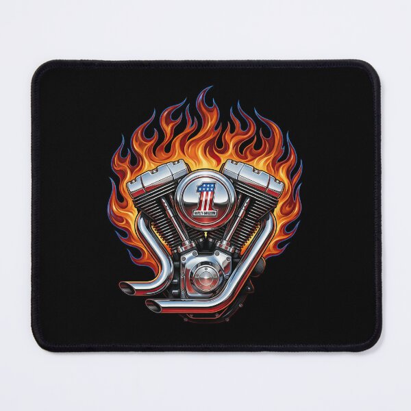 Item preview, Harley Davidson Eagle and Engine Graphic Design designed and sold by enzoade.