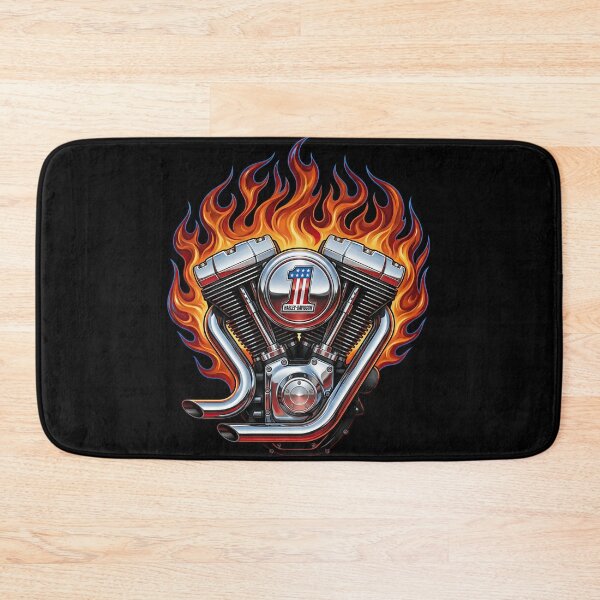 Item preview, Harley Davidson Eagle and Engine Graphic Design designed and sold by enzoade.