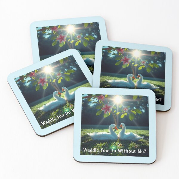 Item preview, Waddle You Do Without Me? Ducks designed and sold by Sachie's Studio.