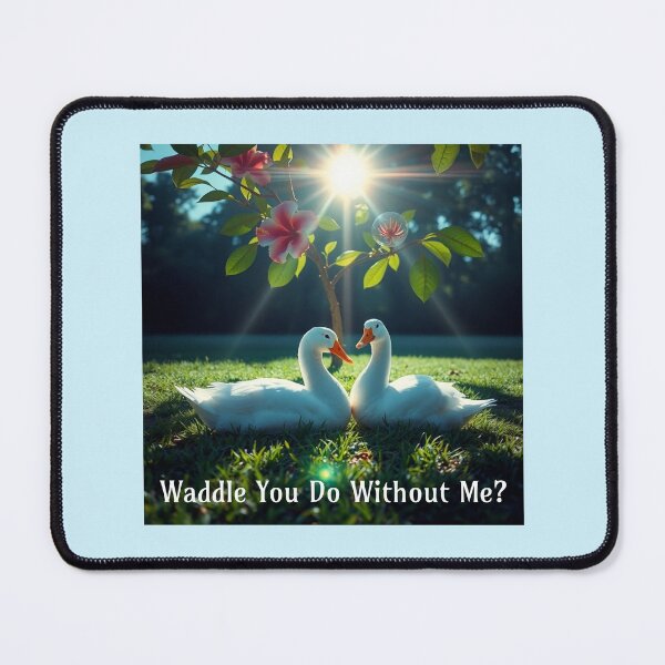 Item preview, Waddle You Do Without Me? Ducks designed and sold by Sachie's Studio.