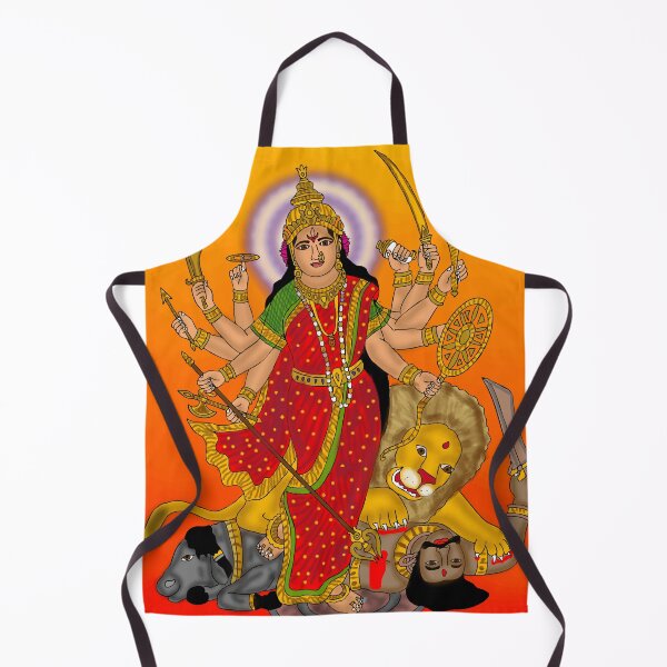 Item preview, Sacred Goddess Durga Design – Mythological Hindu Art designed and sold by Harshit_Digital_Arts.